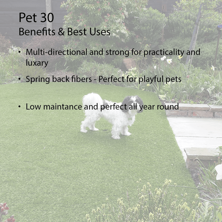 Pet 30mm - £15 per sqm