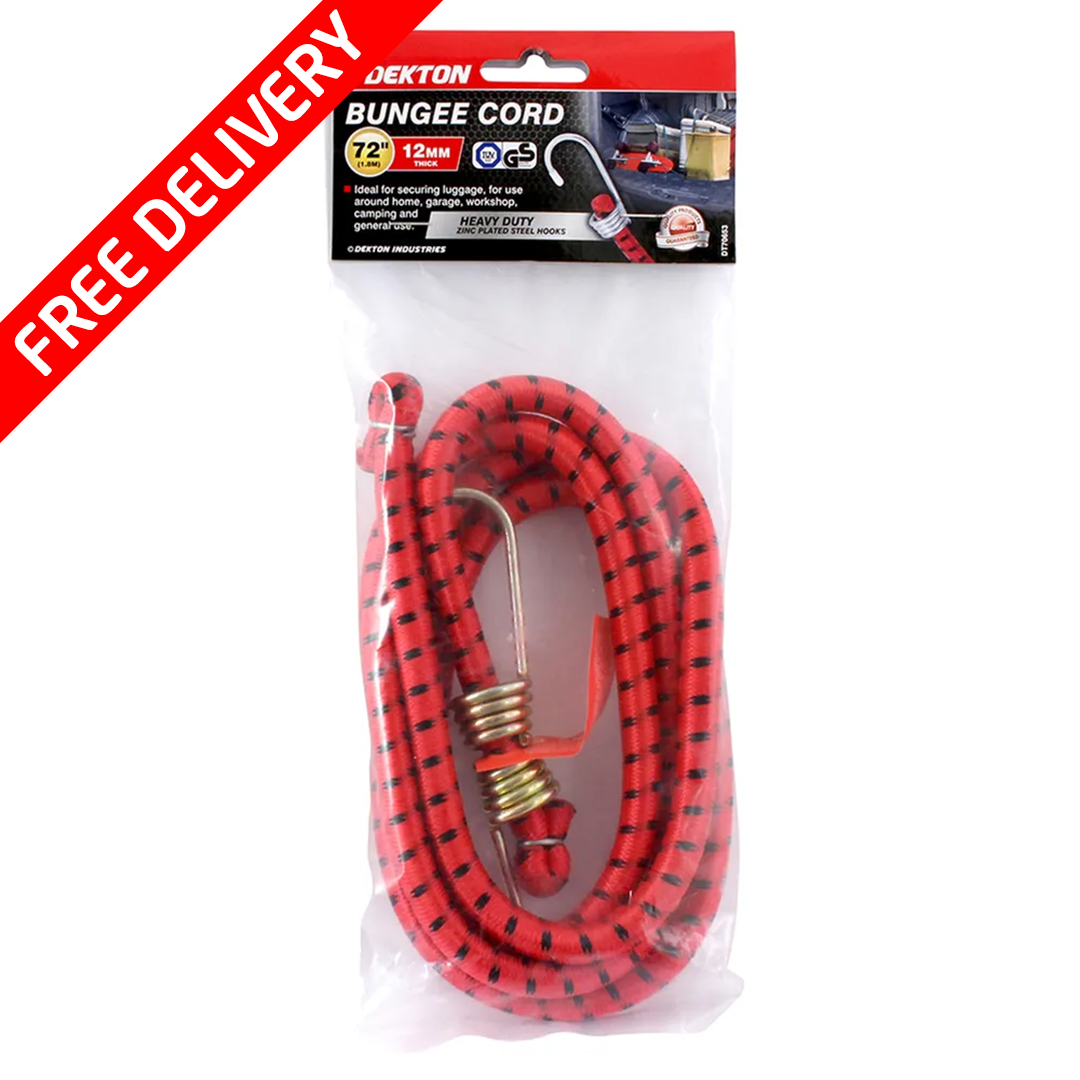 Heavy Duty 72" x 12mm Bungee Cord