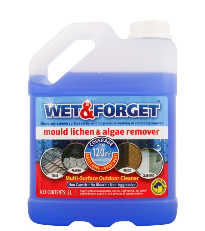 Wet & Forget Mould, Lichen & Algae Remover 2L