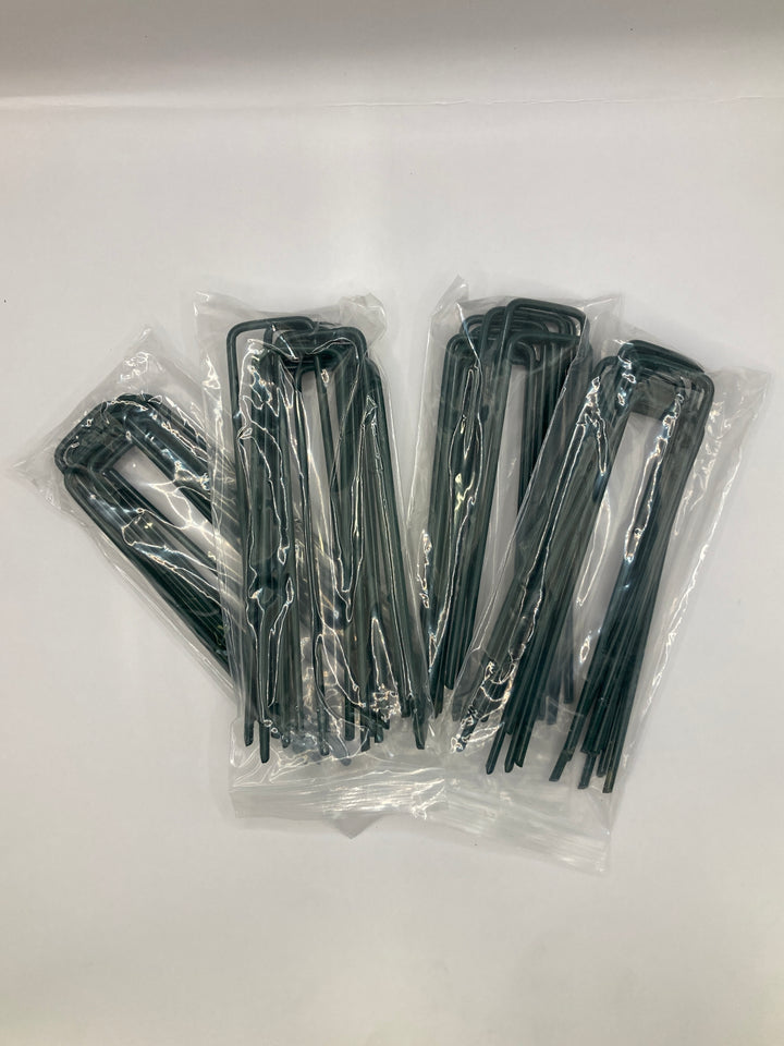 Green Artificial Grass U-Pins