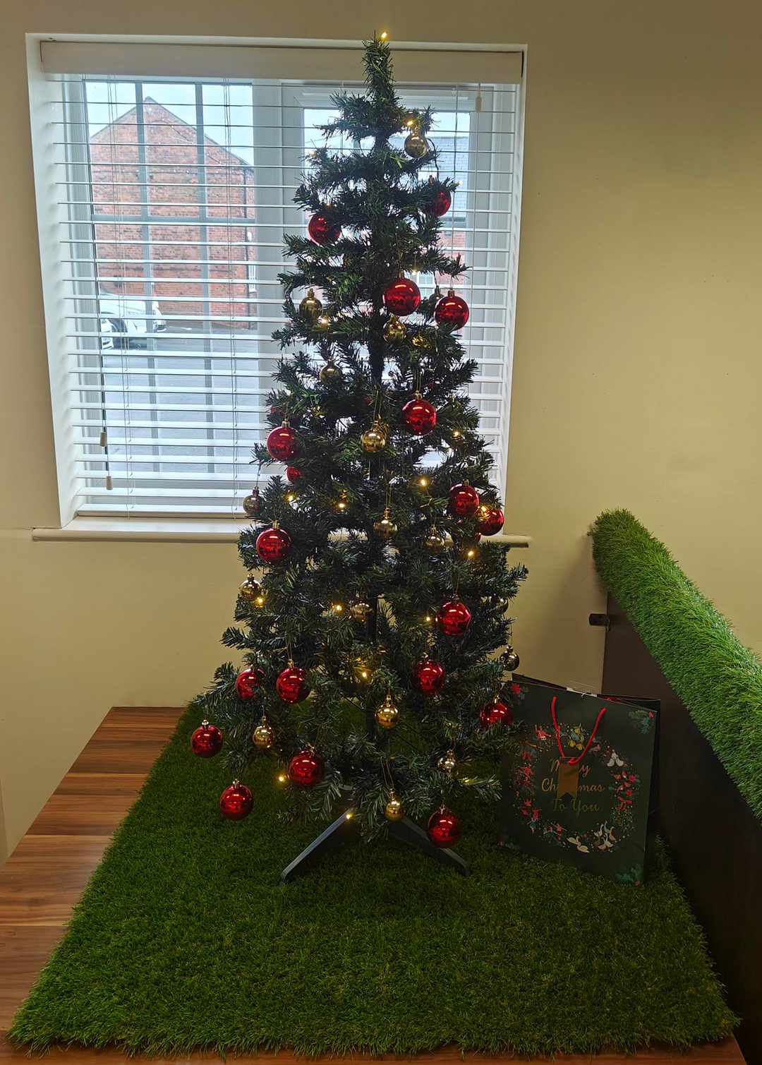 Artificial Grass Christmas Tree Mat/Skirt